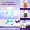iPhone 13 - Luxus Crystal MagSafe tok - Light Purple - Techsuit - 3. kép