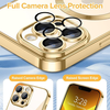 iPhone 13 Pro Techsuit - Luxus Kristály MagSafe - Arany tok - 2. kép