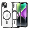 iPhone 14 - Techsuit - Luxus Kristály MagSafe - Fekete tok - 0. kép