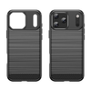 iPhone 17 Pro Max tok - Techsuit - Carbon Silicone - Fekete. - 0. kép