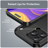 iPhone 17 Pro Max tok - Techsuit - Carbon Silicone - Fekete. - 1. kép