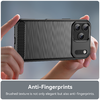 iPhone 17 Pro Max tok - Techsuit - Carbon Silicone - Fekete. - 2. kép
