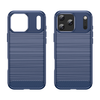 iPhone 17 Pro Max - Techsuit - Karbon Szilikon - Kék tok - 2. kép