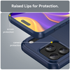 iPhone 17 Pro Max - Techsuit - Karbon Szilikon - Kék tok - 3. kép
