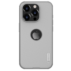 Nillkin - Super Frosted Shield Pro (Logó kivágás) - iPhone 16 Pro Max - Titán szürke tok