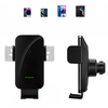 Wozinsky WEDZ-3Y8S clamp car holder with 15W inductive charger for phone on the air vent - black - 3. kép