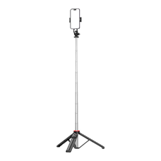 Selfie stick WC1Y3S teleszkópos tripod 1,3 m telefontartóval - fekete