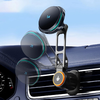 Wozinsky WCT5-6S2Y Car Holder with Qi/MagSafe 15W Inductive Charger for Air Vent - Black - 2. kép