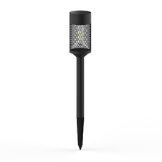 Forever Light Solar LED Lámpa Acél Oszlop SUNARI FLS-15 fekete