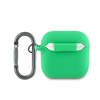 Lacoste Liquid Silicone Croc Logo tok AirPods 4-hez Zöld - 0. kép