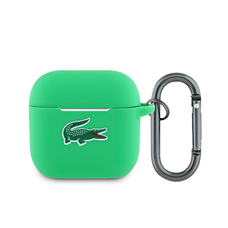 Lacoste Liquid Silicone Croc Logo tok AirPods 4-hez Zöld