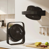 Rtako WD0Y6S Kettős Légcsavaros Mini Ventilátor 3600mAh - Fekete - 4. kép