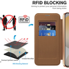 Samsung Galaxy S23 Plus - Techsuit SmartMag könyvtok - Barna tok - 3. kép