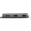 Satechi Mobile XR Hub with dual USB-C and microSD - Space Gray - 1. kép