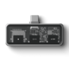 Satechi Mobile XR Hub with dual USB-C and microSD - Space Gray - 2. kép