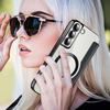 Samsung Galaxy S22 Plus 5G - Techsuit SmartMag könyv tok - Fekete - 4. kép