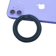 Techsuit - MagSafe telefontartó gyűrű (MPR3) - Kerek alakú, alumínium ötvözet, 3M - Sötétzöld
