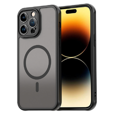 iPhone 14 Pro Max tok - Techsuit - HaloFrost II MagSafe - Fekete