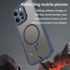 iPhone 14 Pro Max Techsuit - HaloFrost II MagSafe tok - Sötétkék. - 3. kép