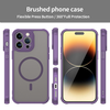 iPhone 14 Pro Max - Techsuit HaloFrost II MagSafe - Lila tok - 1. kép