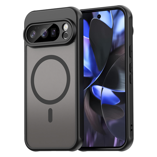 Techsuit HaloFrost II MagSafe tok - Google Pixel 10 Pro - Fekete Techsuit HaloFrost II MagSafe tok - Google Pixel 10 Pro - Fekete