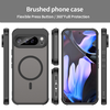 Google Pixel 10 Pro XL Mágneses Tok - Techsuit HaloFrost II - Fekete tok - 1. kép