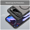 Google Pixel 10 Pro XL Mágneses Tok - Techsuit HaloFrost II - Fekete tok - 2. kép