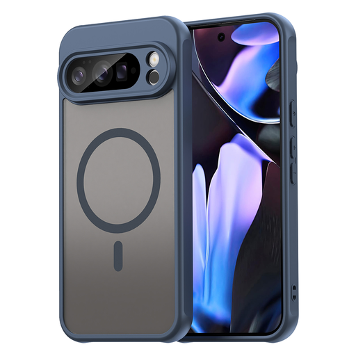 Techsuit - HaloFrost II MagSafe tok - Google Pixel 10 Pro XL - Tengerészkék