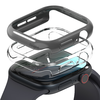 Ringke - Slim (2 darabos) - Apple Watch 10 42 mm - Átlátszó / Sötétszürke tok - 0. kép