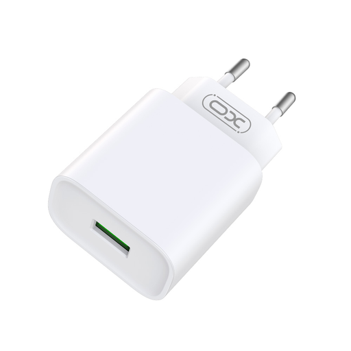 XO fali töltő CE02D QC 3.0 18W 1x USB fehér