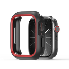 DUX DUCIS tok BAMO Apple Watch sorozat 10 46 mm fekete piros tok