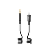 XO kábel audio NB-R255B USB-C - jack 3,5 mm 1,0 m fekete - 1. kép