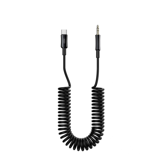 XO kábel audio NB-R255B USB-C - jack 3,5 mm 1,0 m fekete
