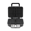 Huslog gofrisütő dupla nagyméret 1200W 23x16.5cm sütőlappal - 2. kép