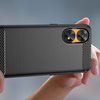  Oppo Reno8 T - Szén-szilikon tok - Fekete - 2. kép