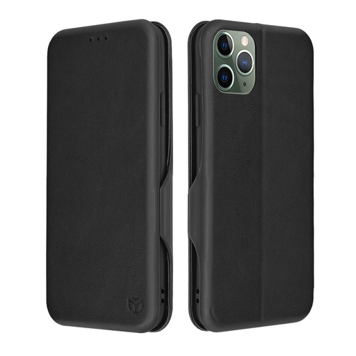 iPhone 11 Pro Max - Biztonságos Pénztárca Plusz - Fekete - Techsuit. tok
