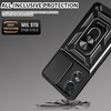 Oppo A17 - Techsuit - CamShield Sorozat - Fekete tok - 0. kép