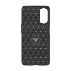 Oppo A58 5G / A78 5G - Techsuit - Szénszálas Szilikon - Fekete tok - 1. kép