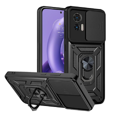 Motorola Edge 30 Neo - CamShield sorozat - Techsuit - Fekete. tok