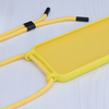 Techsuit - iPhone 6 / iPhone 6S - Keresztpántos nyakba akasztó - Sárga tok - 0. kép