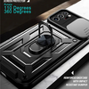 Samsung Galaxy Note 20 Ultra / Note 20 Ultra 5G - Techsuit CamShield Sorozat - Fekete tok - 0. kép