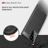 Samsung Galaxy Note 20 Ultra / Note 20 Ultra 5G - Techsuit - Karbonszálas Szilikon tok - Fekete. - 0. kép