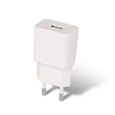 Setty töltő 1x USB 2,4A fehér + Lightning kábel 1,0 m ÚJ