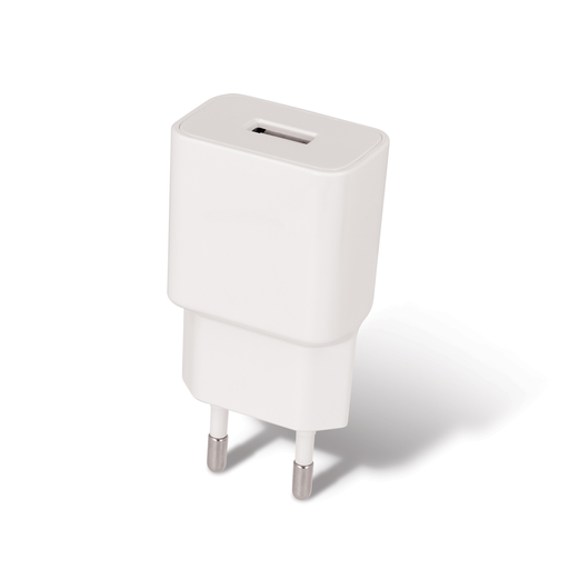 Setty töltő 1x USB 2,4A fehér + Lightning kábel 1,0 m ÚJ