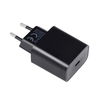 BLUE STAR utazó töltő Type C + Type C - Type C kábel PD QC4.0 3A 20W TFB-TC-20WPD fekete - 2. kép