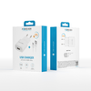 Forever TC-01 töltő 1x USB 2A fehér + microUSB kábel - 3. kép