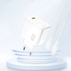 Dudao A28 45W GaN USB-C Wall Charger - White - 0. kép
