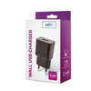 Setty töltő 1x USB 2,4A fekete - 0. kép
