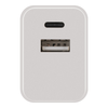 H20AC-E10 20W Utazó Töltő Kettős USB-A + USB-C Fehér - 0. kép