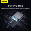  Baseus - Dokkolóállomás Lite Széria (B0005280A813-03) - Type-C 4x USB3.0-hoz, 5Gbps - Űrszürke - 3. kép